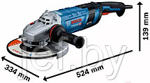 Двуручная углошлифмашина GWS 30-230 PB Professional в коробке BOSCH 06018G1100, фото 3