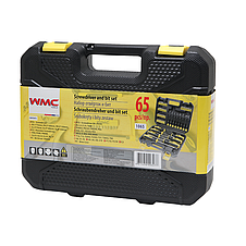 Набор инструментов 65 предметов в кейсе WMC TOOLS WMC-1065, фото 3