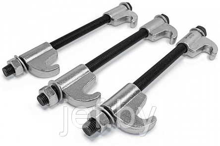 Стяжка пружин однозахватная механическая 270мм (к-т 3шт) FORSAGE F-62703, фото 2