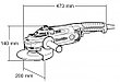 Двуручная углошлифмашина GA 7020 SF в коробке MAKITA GA7020SF, фото 6