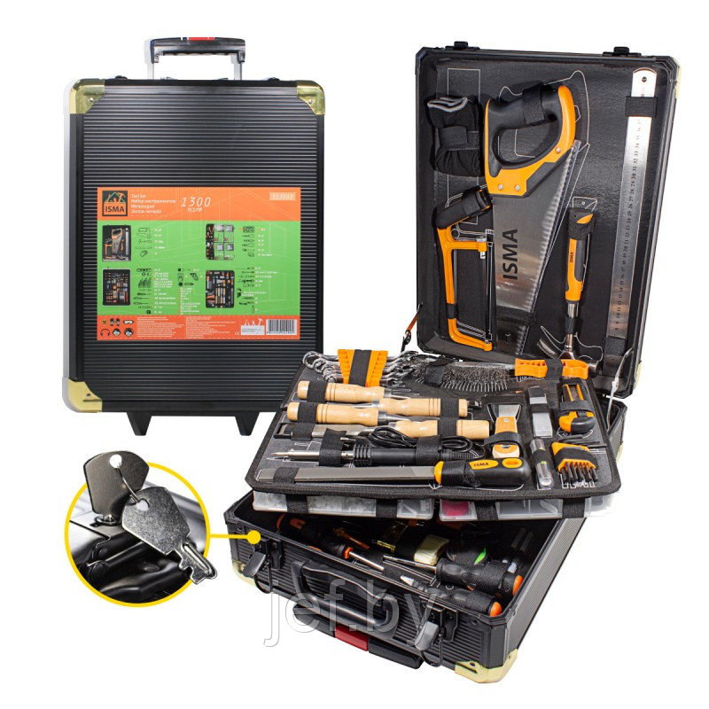 Набор инструментов 1300 предметов ISMA ISMA-513002