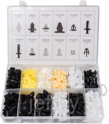 Набор клипс 370 предметов MITSUBSHI FORSAGE F-01Z0228, фото 2