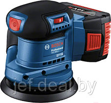 Эксцентриковая шлифмашина GEX 185-LI PROFESSIONAL в чемодане BOSCH 06013A5021, фото 2