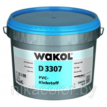WAKOL D 3320 Клей для ПВХ-покрытий 12кг - фото 5 - id-p223019590