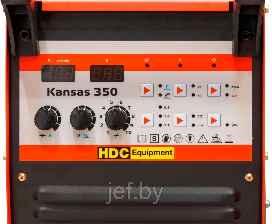 Полуавтомат сварочный Kansas 350 HDC HD-KNS350-E3 - фото 7 - id-p208519092
