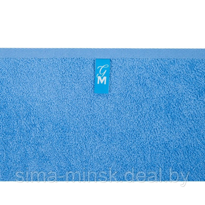 Набор махровых полотенец Florentine blue, размер 40х70 см, 50х90 см, 70х140 см, цвет синий - фото 2 - id-p223020362