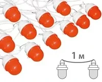 Гирлянда из сигнальных фонарей ФС-12 с шагом 1 м