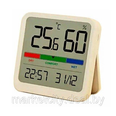 Метеостанция Xiaomi BEHEART Temperature and Humidity Clock Display W200 - фото 1 - id-p223020531
