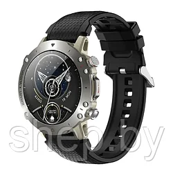 Умные часы Smart Watch HW6 Sport, Смарт часы для мужчин 2024, iOS, Android, Bluetooth звонки, 2 Ремешка