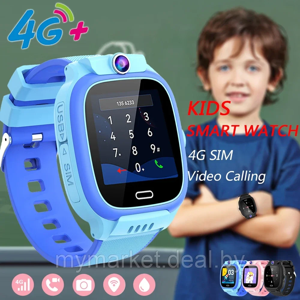 Смарт часы, умные детские с GPS Wi-Fi с камерой и SIM картой Smart Baby Watch Y36 - фото 6 - id-p223021225
