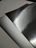 БФ! 43-202 картон одностор "матовое серебро" 250 г/м2, формат 70*100 см, фото 4