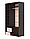 Шкаф 3-створчатый Эва ШК-019 венге/дуб молочный, фото 2