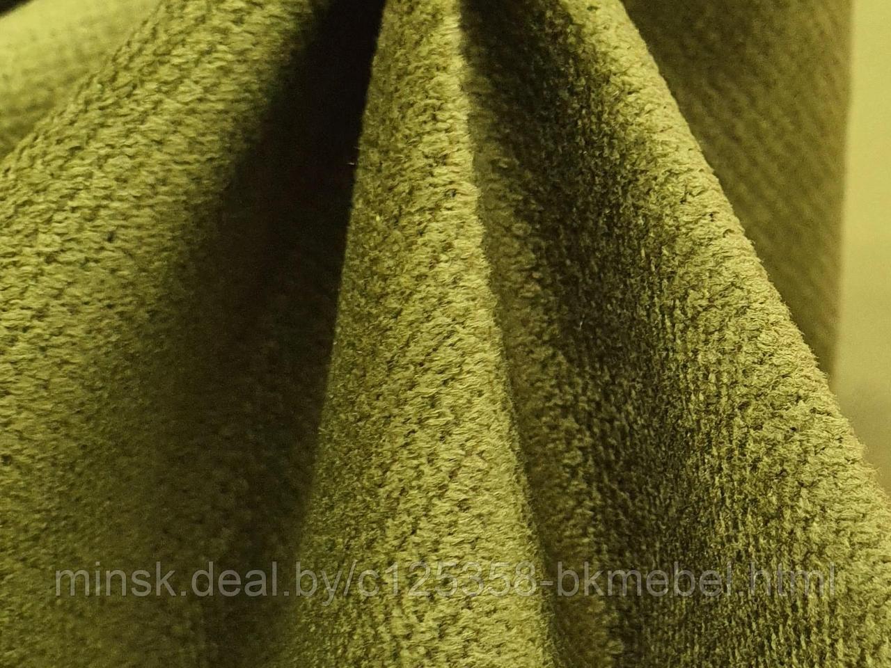 П-образный модульный диван Холидей Микровельвет Зеленый - фото 10 - id-p118973161
