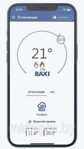 Терморегулятор Baxi Connect + - фото 4 - id-p223022738