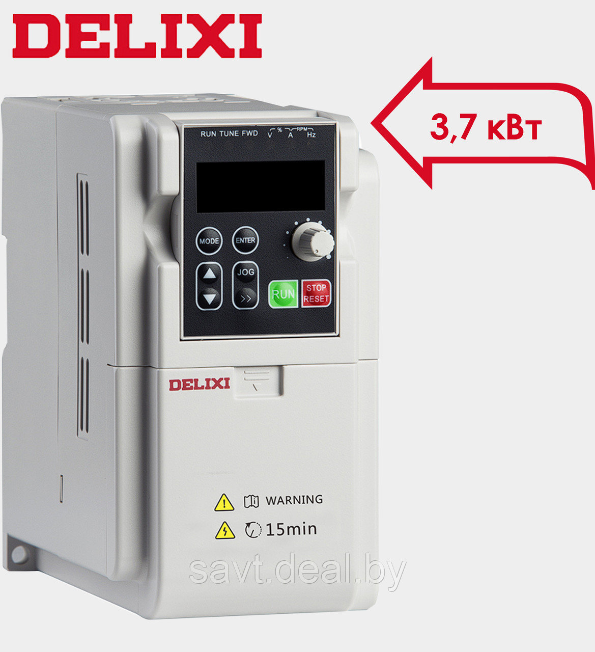 Частотный преобразователь Delixi CDI-EM60G3R7T4B, 3.7/5.5 кВт, 380 В - фото 1 - id-p223022852