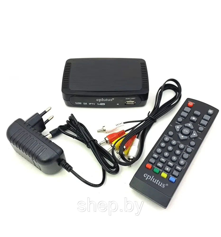 Цифровой HD TV-тюнер DVB-T2 Eplutus DVB-128T - фото 3 - id-p223023045