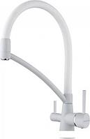 Смеситель Paulmark Siegen Si213111-431TW (белый матовый)