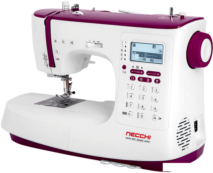 Компьютерная швейная машина Necchi NC 204D - фото 5 - id-p221935217