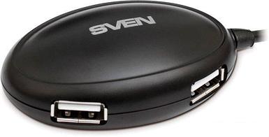 USB-хаб SVEN HB-401 Black