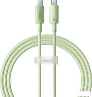 Кабель Baseus Habitat Series Fast Charging Cable 100W USB Type-C - USB Type-C (1 м, зеленый)