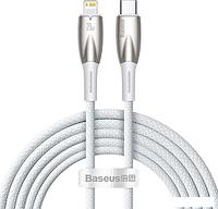 Кабель Baseus Glimmer Series Fast Charging Data Cable 100W USB Type-A - Type-C (2 м, белый)