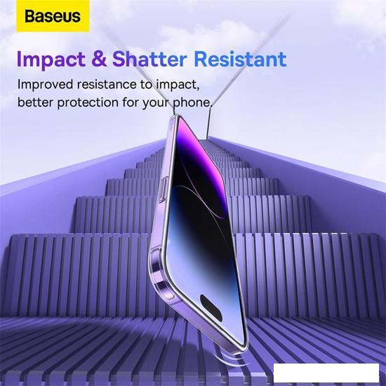 Чехол для телефона Baseus Simple Series 2 Protective Case iPhone 14 Plus (прозрачный) - фото 6 - id-p222600313