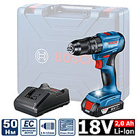 Дрель-шуруповерт ударная аккумуляторная GSB 185-LI Professional BOSCH (06019K3101)