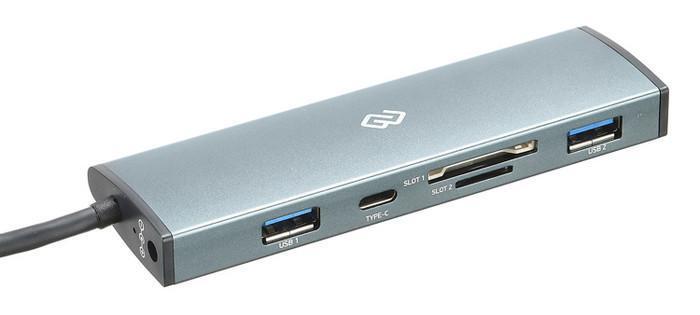 USB-хаб  Digma HUB-2U3.0СCR-UC-G, фото 2