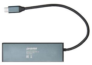 USB-хаб  Digma HUB-2U3.0СCR-UC-G, фото 2