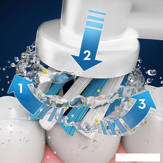 Электрическая зубная щетка Oral-B Vitality CrossAction D100.413.1 (голубой) - фото 5 - id-p222600515
