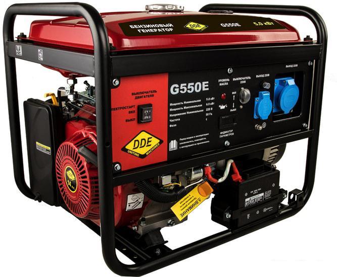 Бензиновый генератор DDE G550E - фото 1 - id-p222786331