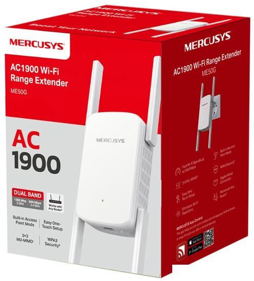 Усилитель Wi-Fi Mercusys ME50G - фото 2 - id-p222883431