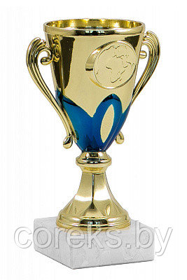 Кубок "Ландыш" на мраморной подставке (высота 14 см) - фото 1 - id-p223025459