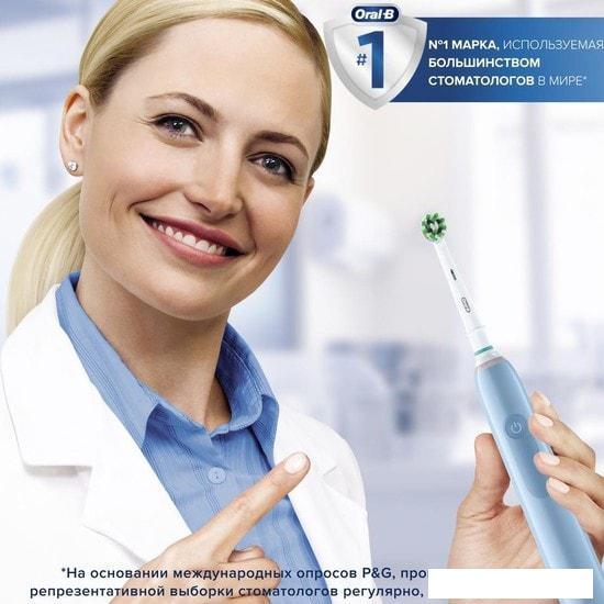 Электрическая зубная щетка Oral-B Pro 3 3000 Cross Action D505.513.3 - фото 10 - id-p222631114