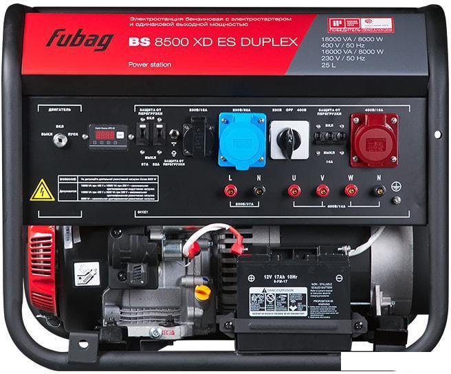 Бензиновый генератор Fubag BS 8500 XD ES Duplex - фото 2 - id-p220588930