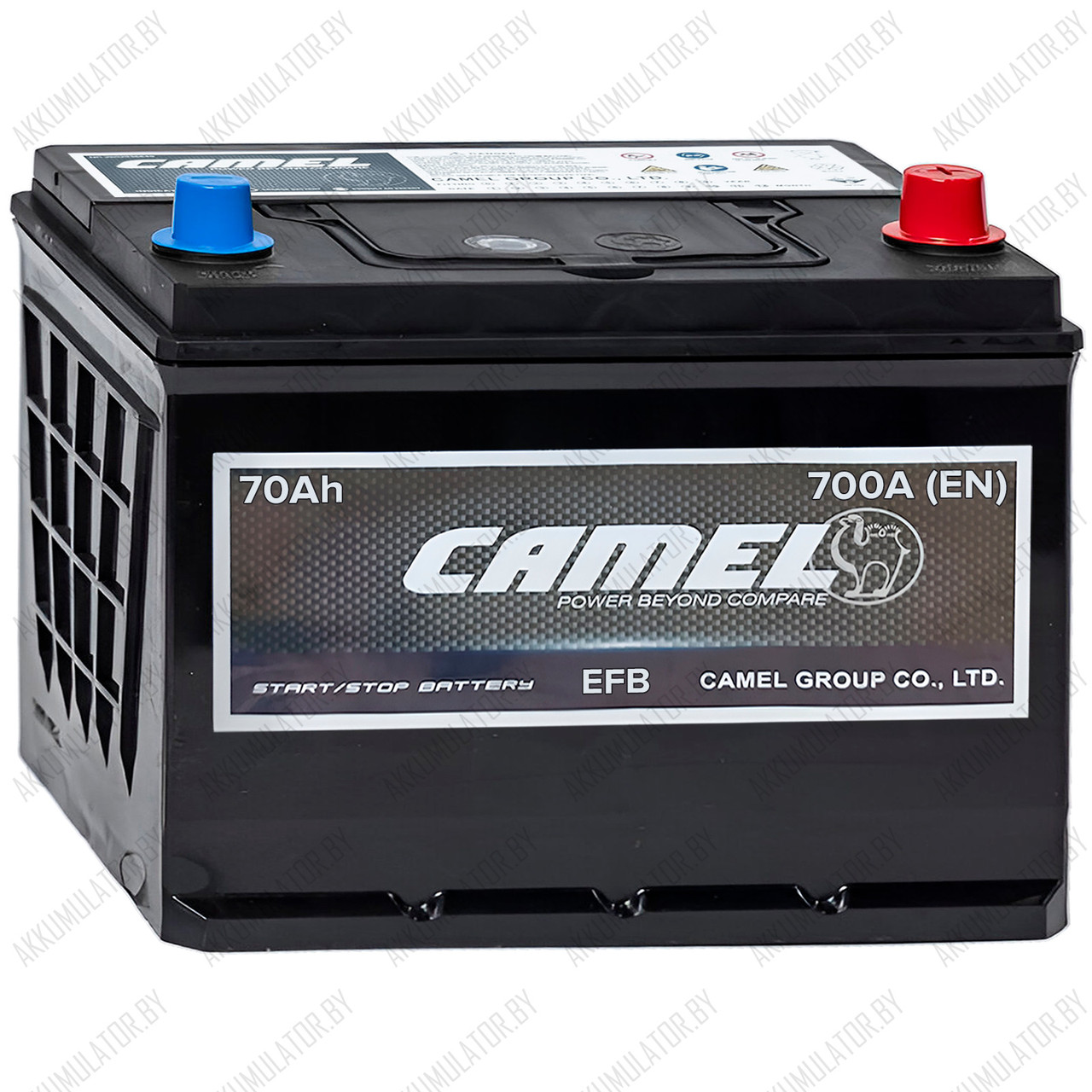 Аккумулятор Camel Asia EFB / 70Ah / 700А - фото 1 - id-p223025514