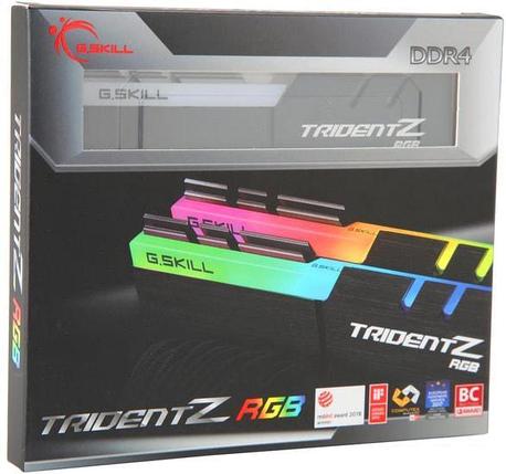 Оперативная память G.Skill Trident Z RGB 2x32GB DDR4 PC4-25600 F4-3200C16D-64GTZR, фото 2