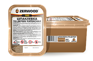 Шпатлевка по дереву береза латексная Zerwood SHD (0,6кг), фото 2