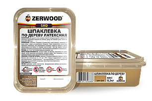 Шпатлевка по дереву дуб латексная Zerwood SHD (0,3кг), фото 2