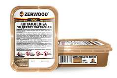 Шпатлевка по дереву орех латексная Zerwood SHD (0,3кг)