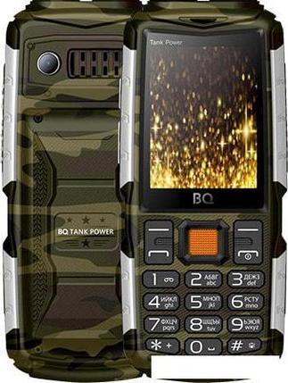 Мобильный телефон BQ-Mobile BQ-2430 Tank Power (камуфляж/серебристый), фото 2