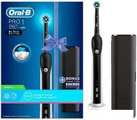 Электрическая зубная щетка Oral-B Pro 1 750 Cross Action D16.513.1UX Black Edition