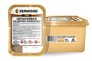 Шпатлевка по дереву сосна латексная Zerwood SHD (0,6кг), фото 2