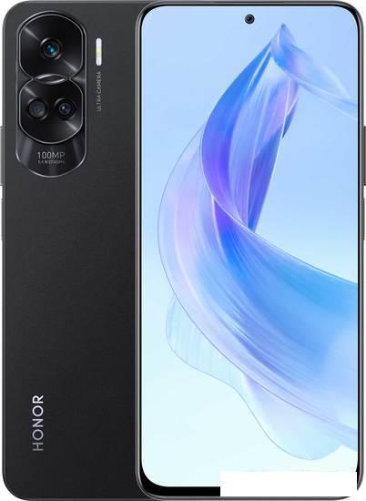 Смартфон HONOR 90 Lite 8GB/256GB международная версия (полночный черный)