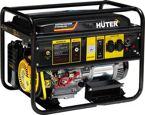 Бензиновый генератор Huter DY6500LXG - фото 1 - id-p222883707