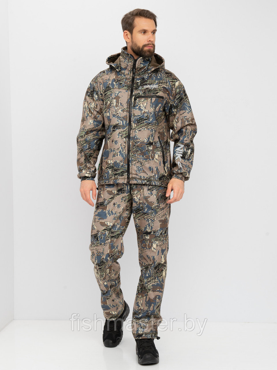 Костюм деми HUNTSMAN Никс ЛЮКС -5°C цвет Лабиринт ткань Alova Windblock