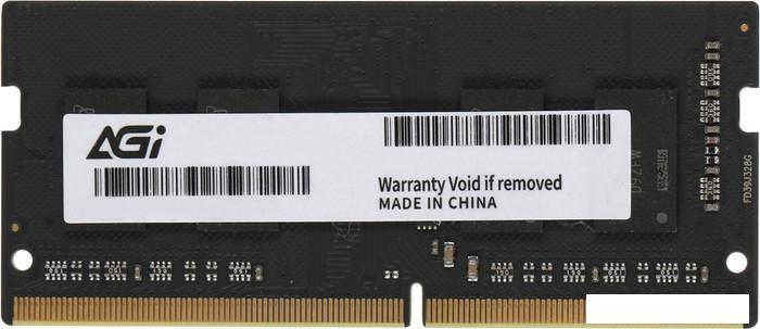 Оперативная память AGI 8ГБ DDR4 SODIMM 2666 МГц AGI266608SD138