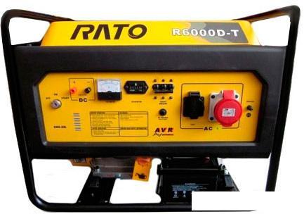 Бензиновый генератор Rato R6000D-T - фото 1 - id-p222883983