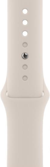 Умные часы Apple Watch Series 8 45 мм (алюминиевый корпус, звездный свет/звездный свет, спортивный с - фото 2 - id-p222883987