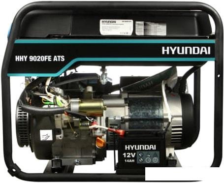 Бензиновый генератор Hyundai HHY 9020FE ATS - фото 3 - id-p222785913